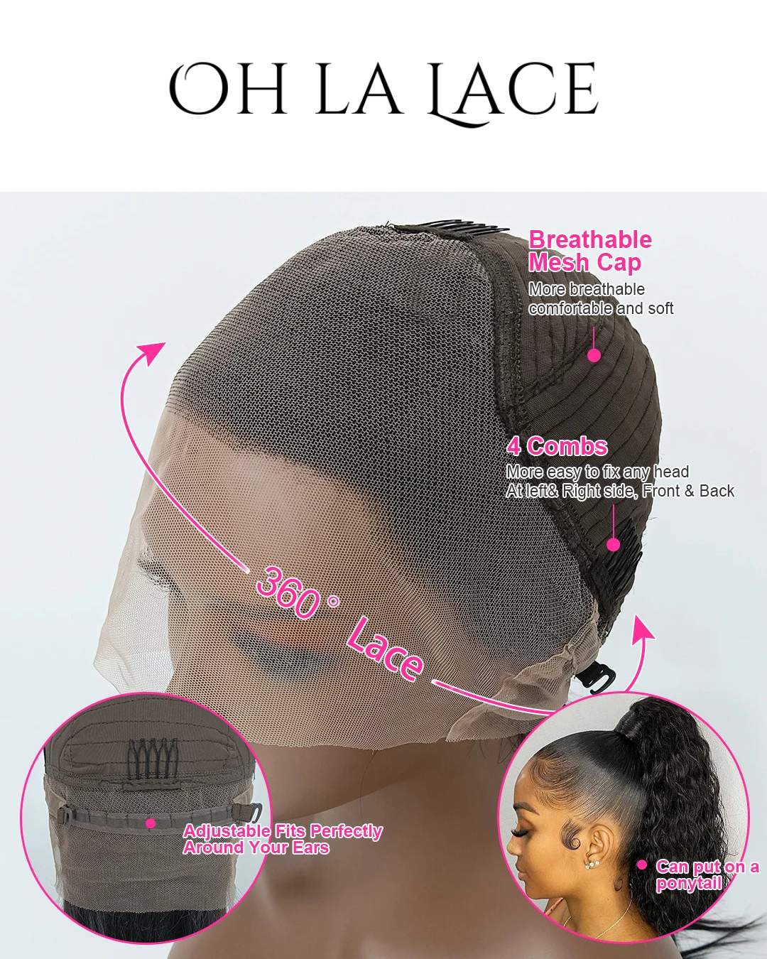 40-Inch Kinky Yaki Straight Lace Front Wig - Ultimate Elegance
