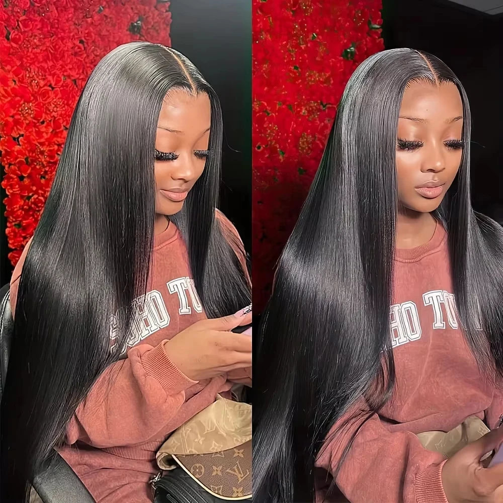 Mossily 250% Glueless Pre-Cut Straight premium Lace Wig