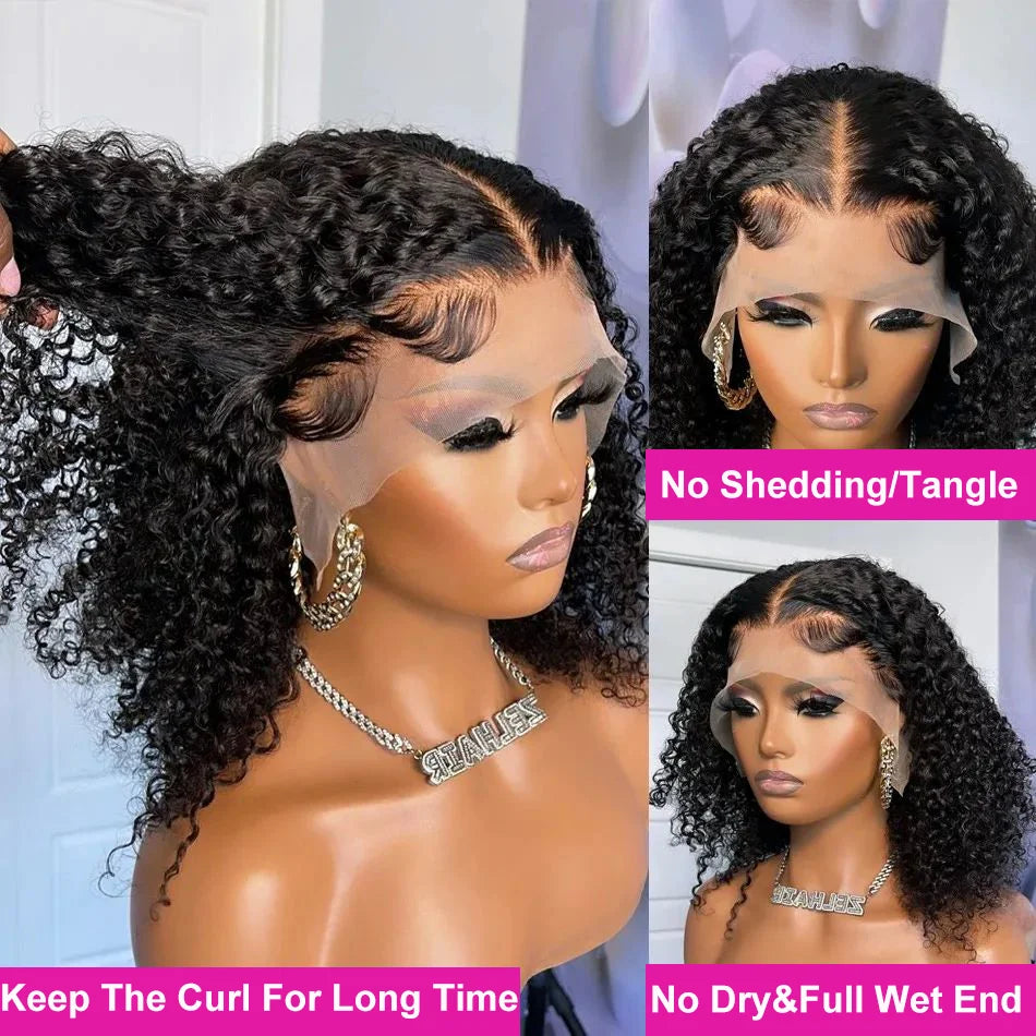 Brazilian Deep Wave Short Bob Wig 16 Inch