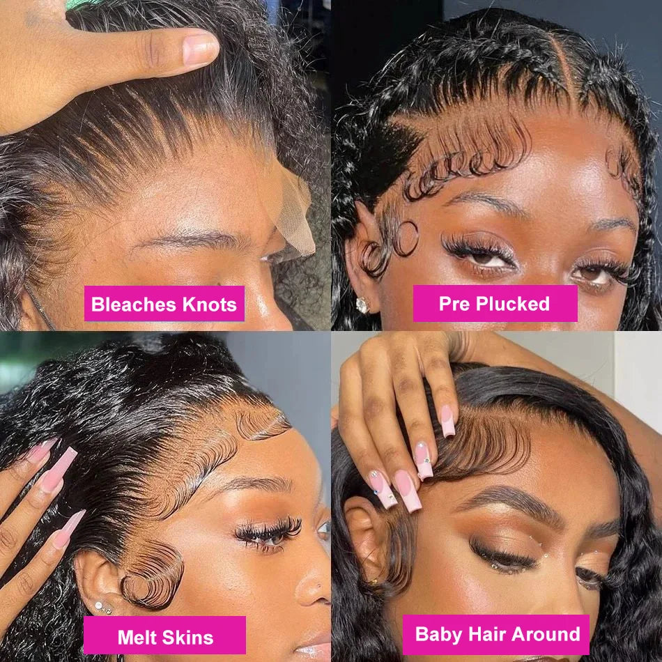 Brazilian Deep Wave Short Bob Wig 16 Inch