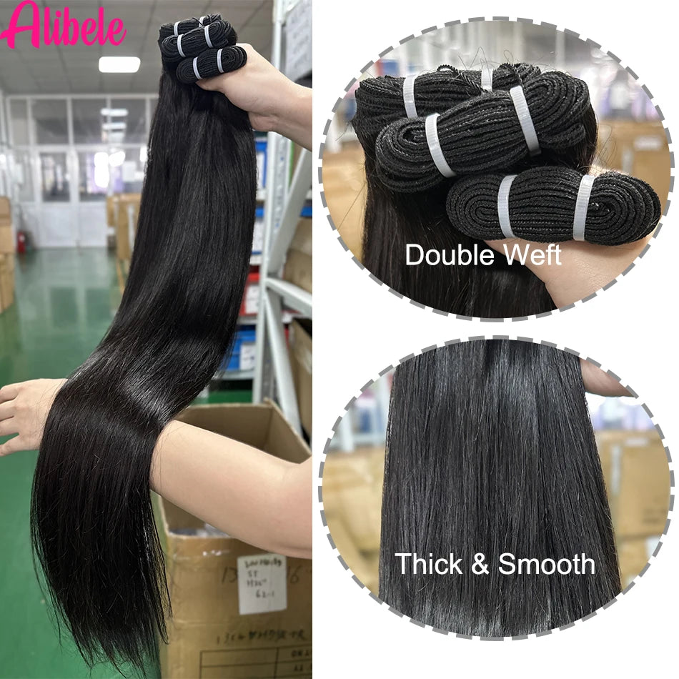 12A Brazilian Straight Hair Bundles