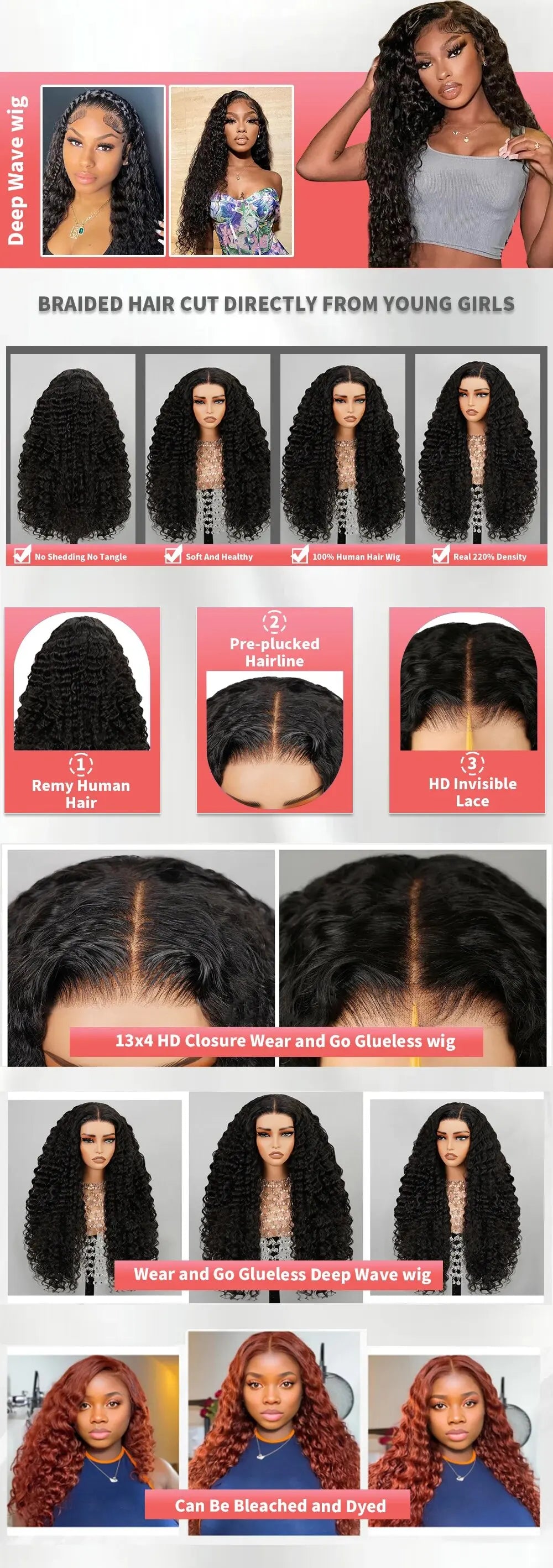 Short Curly HD Lace Frontal Wig