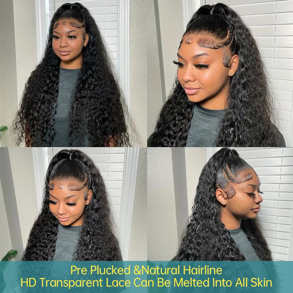 Deep Water Wave Lace Frontal Wig