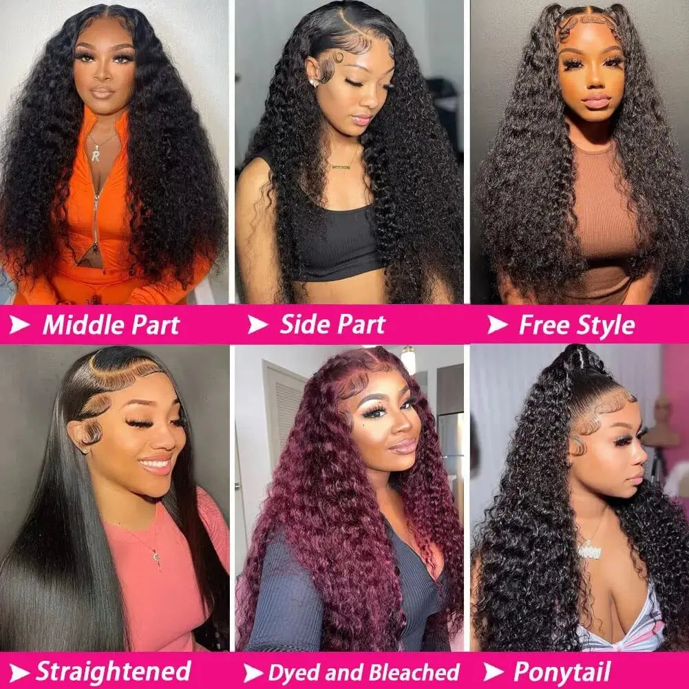 Short Curly HD Lace Frontal Wig