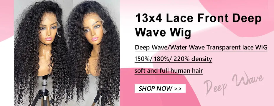 Deep Water Wave Lace Frontal Wig