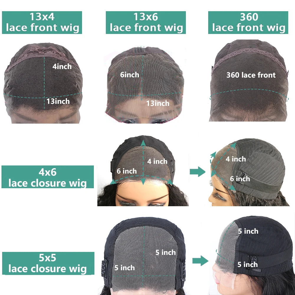 Deep Water Wave Lace Frontal Wig