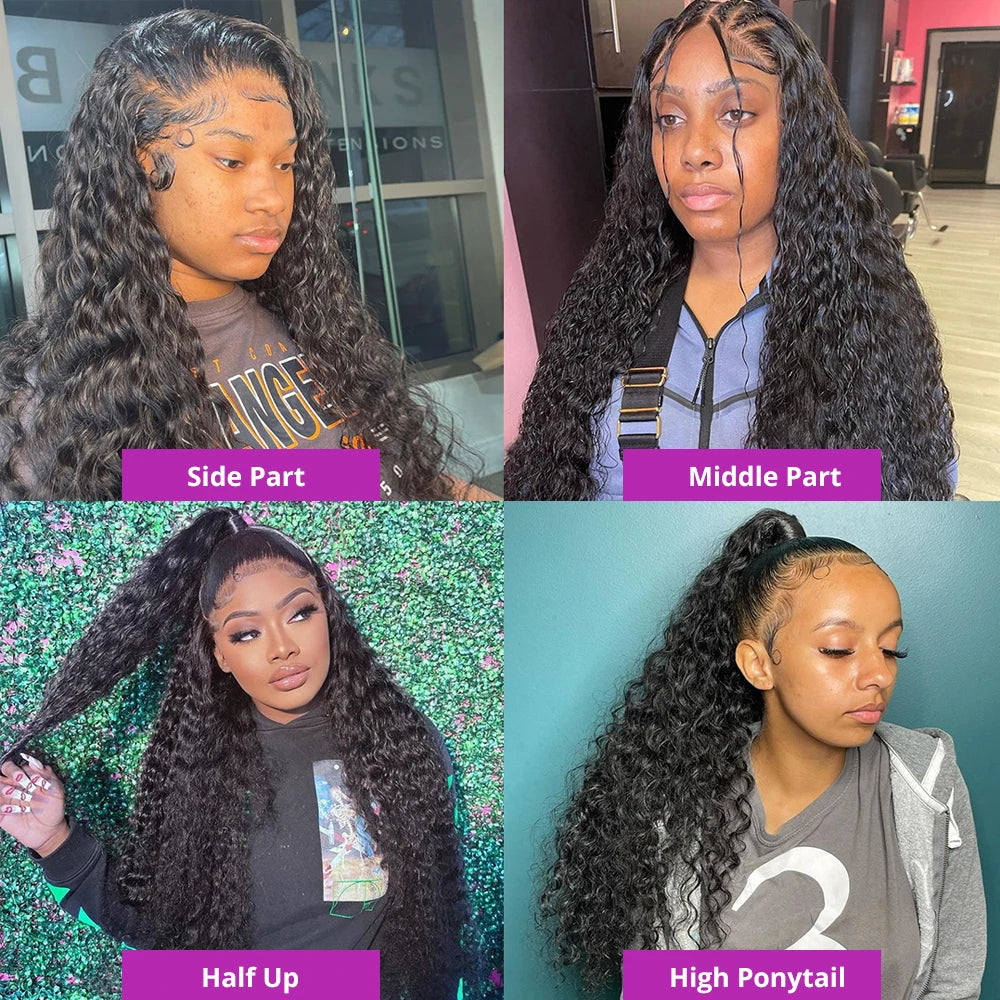 Deep Water Wave Lace Frontal Wig
