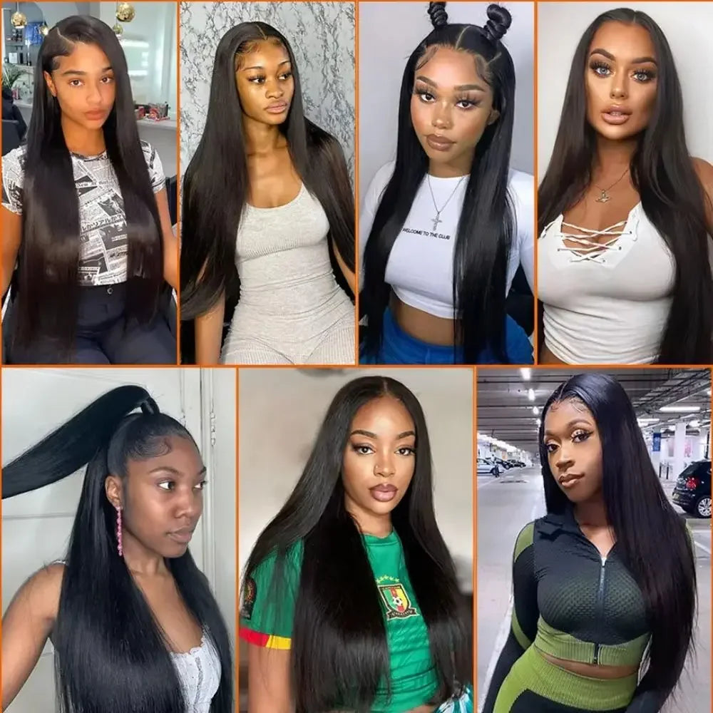 30-40 Inch Bone Straight Hair Bundles