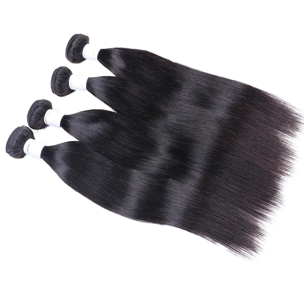 30-40 Inch Bone Straight Hair Bundles