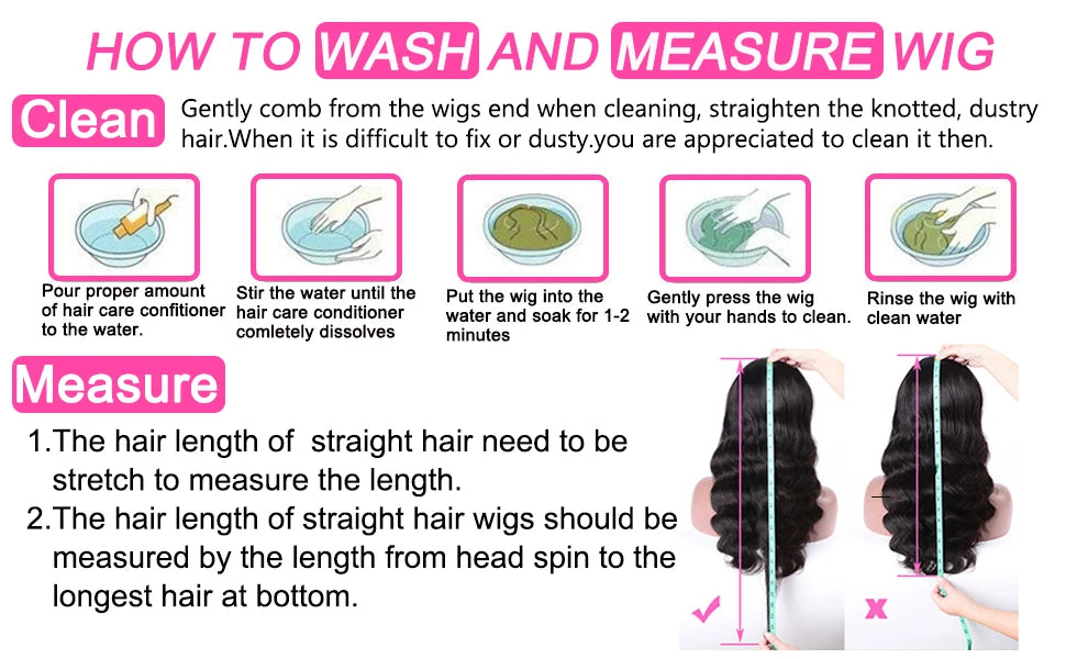 Body Wave Human Hair Wigs