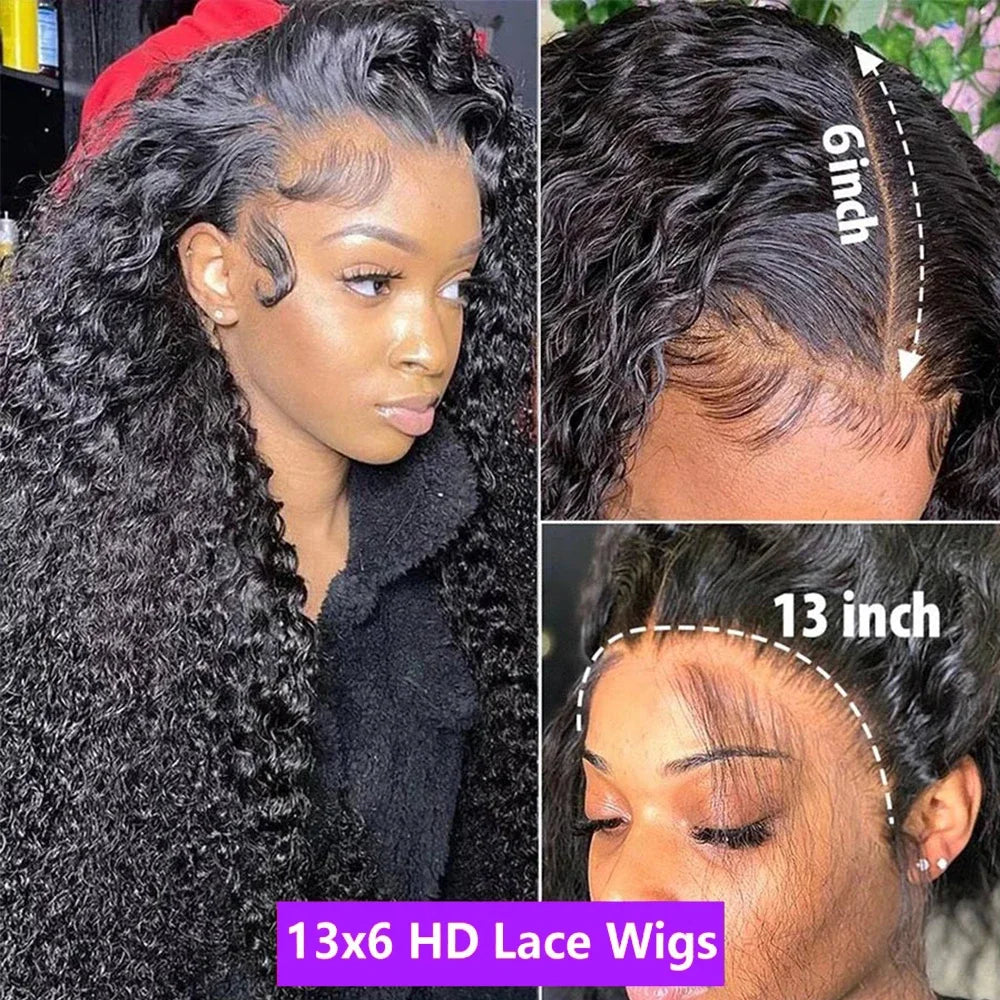 Short Curly HD Lace Frontal Wig