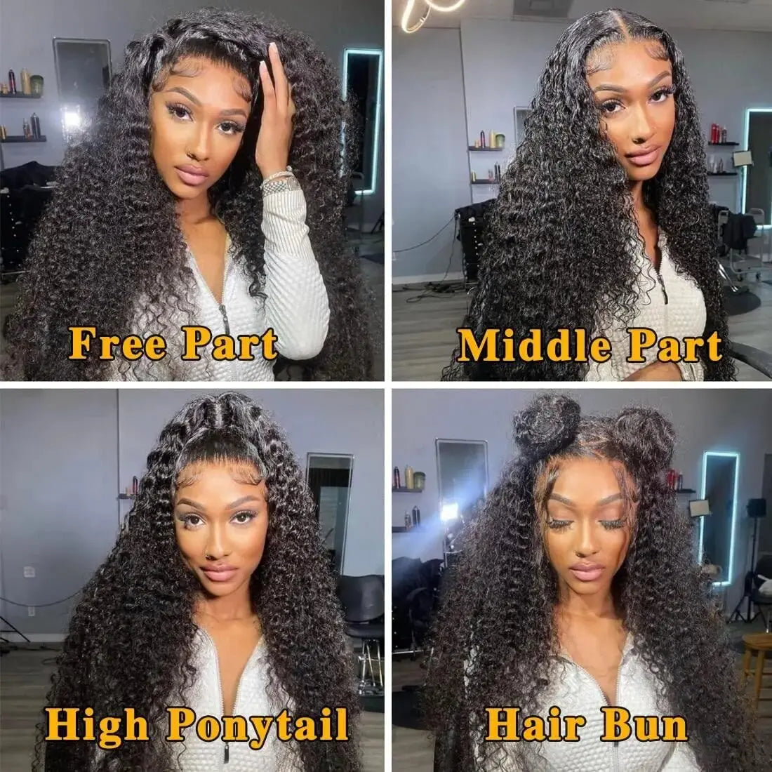 Short Curly HD Lace Frontal Wig