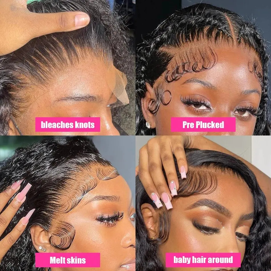 Short Curly HD Lace Frontal Wig