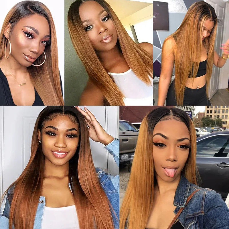 Luxe Lace Closure Brazilian Human Hair 3/4 Extensions