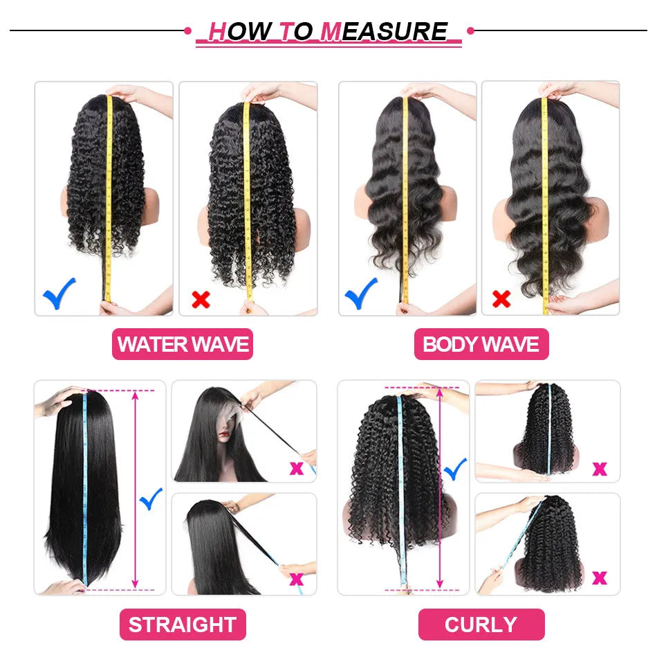 Kinky Straight HD Lace Front Premium Wig