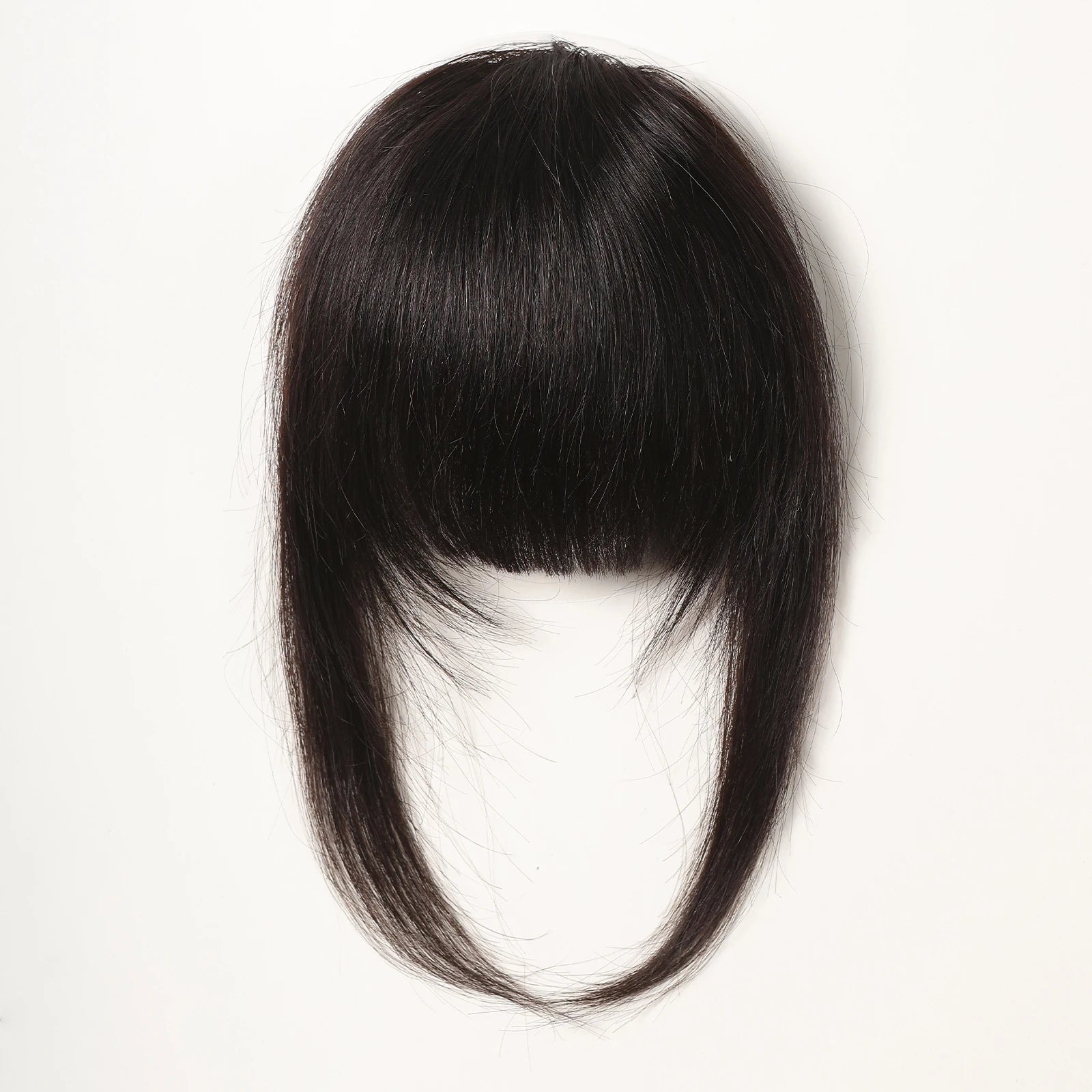 Straight Remy Human Hair Clip-In Bangs