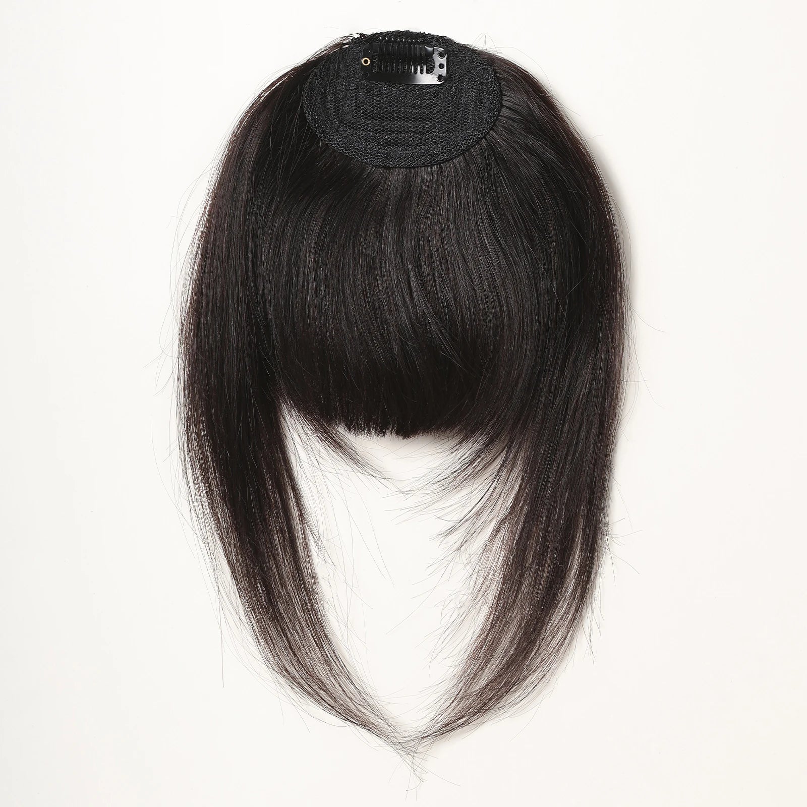 Straight Remy Human Hair Clip-In Bangs