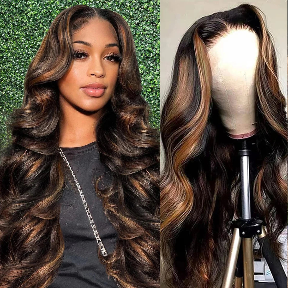 1B/30 Body Wave 30 Inch premium Lace Wig