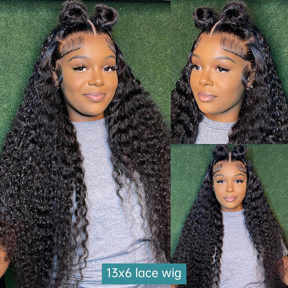 Deep Water Wave Lace Frontal Wig