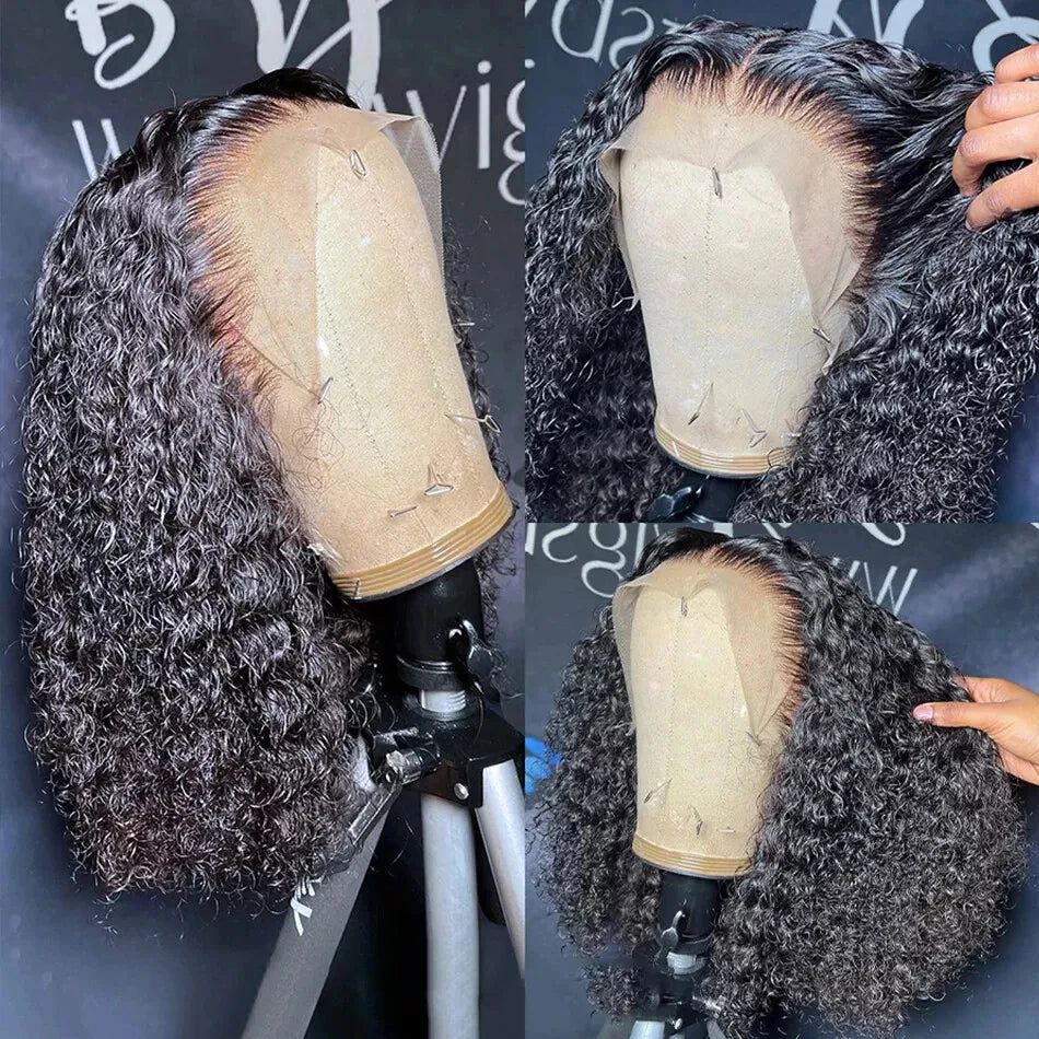 Jerry Curly Short Bob Wig 13x4 - Effortlessly Chic