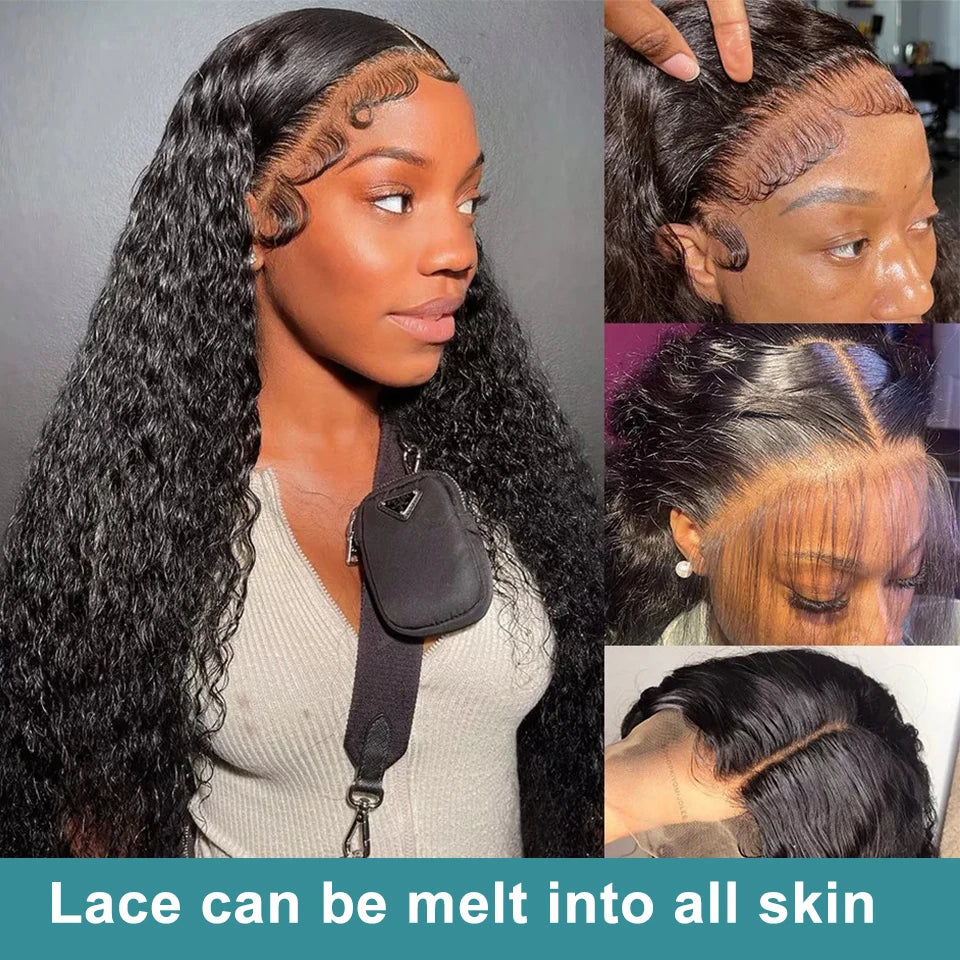 Deep Water Wave Lace Frontal Wig