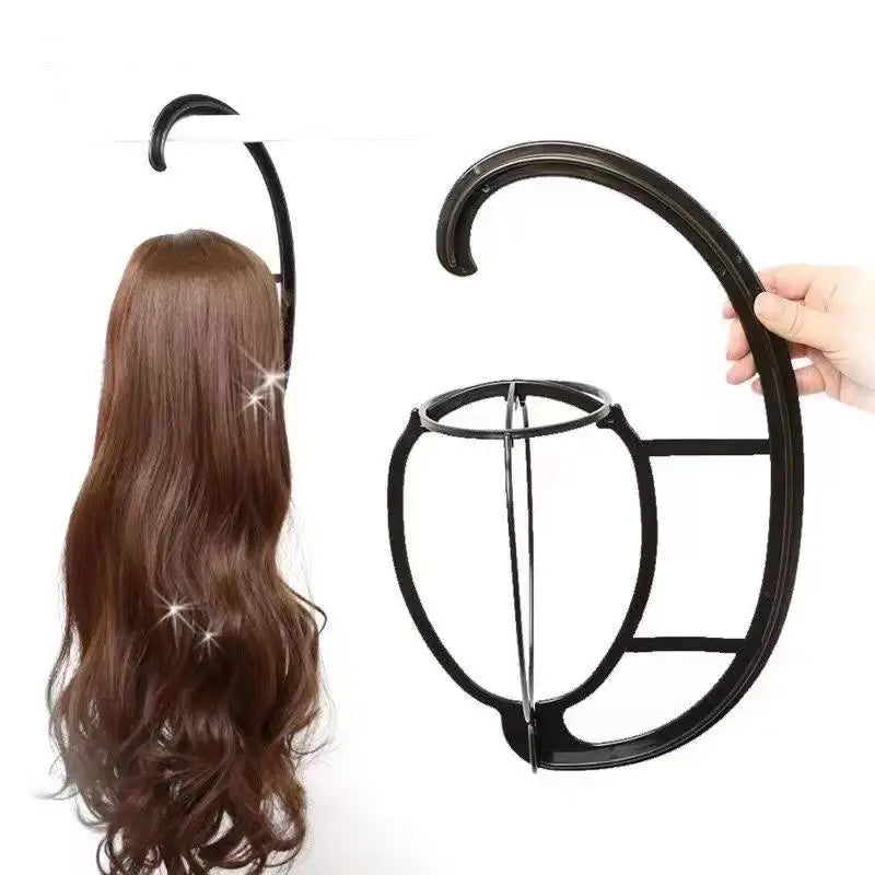 Detachable Portable Plastic Hanging Wig Stand