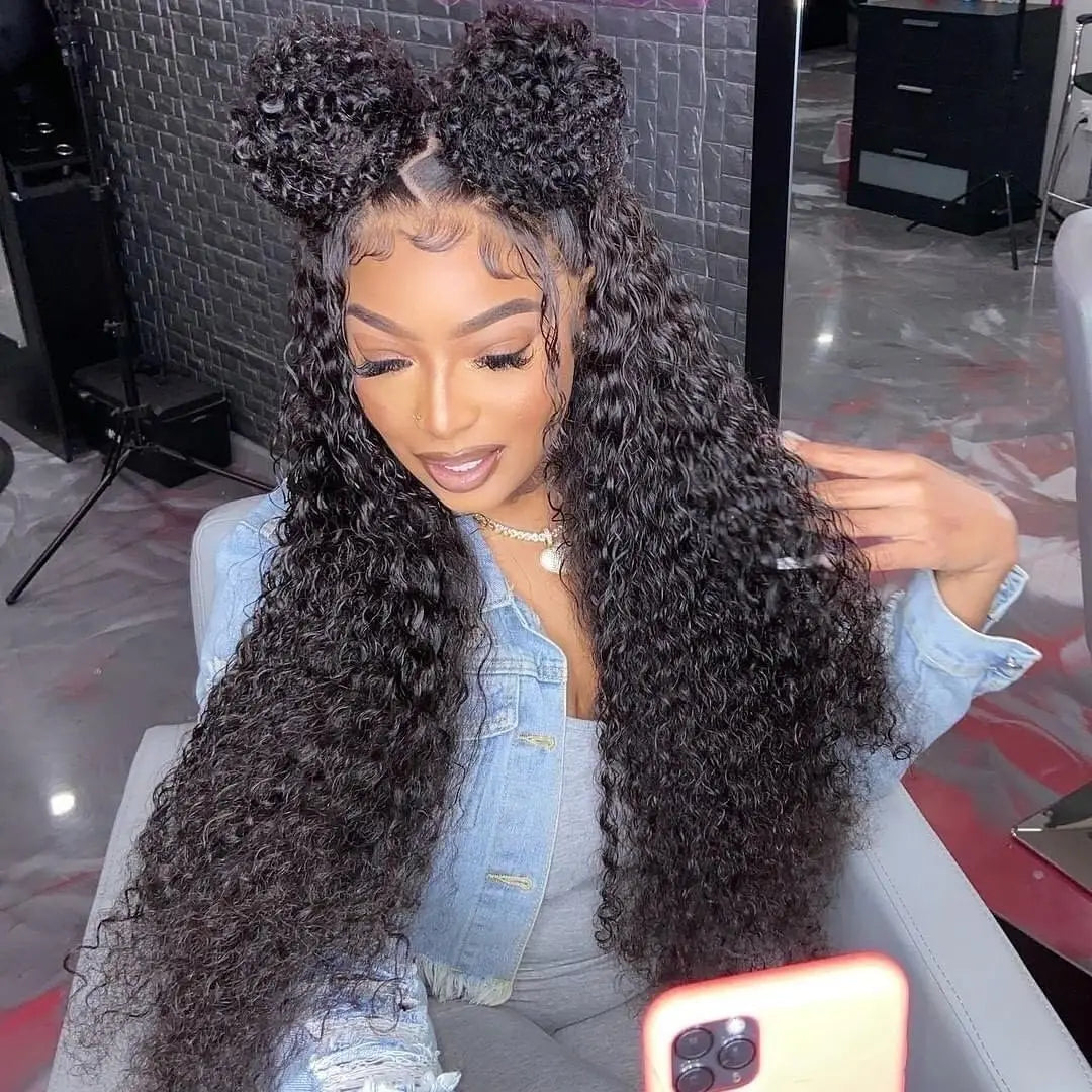 Short Curly HD Lace Frontal Wig