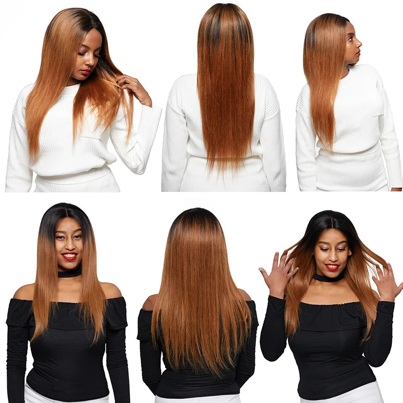Luxe Lace Closure Brazilian Human Hair 3/4 Extensions