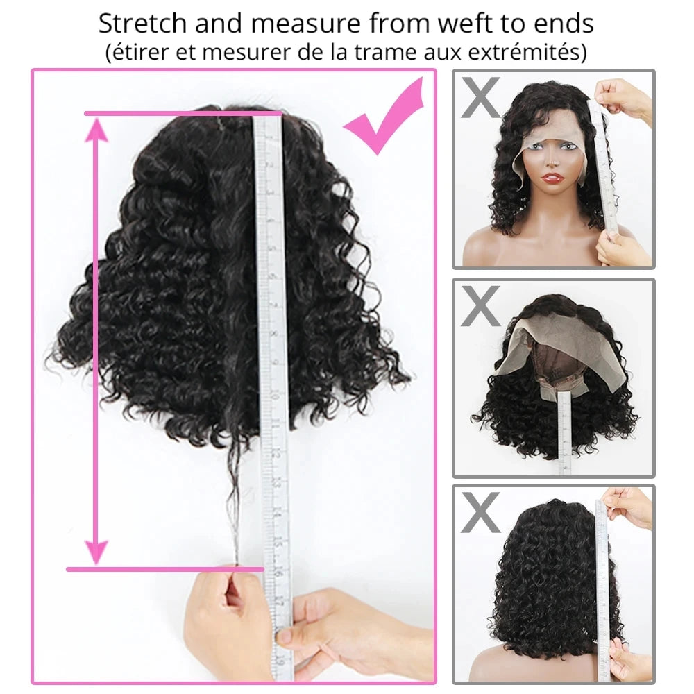 Jerry Curly Short Bob Wig 13x4 - Effortlessly Chic
