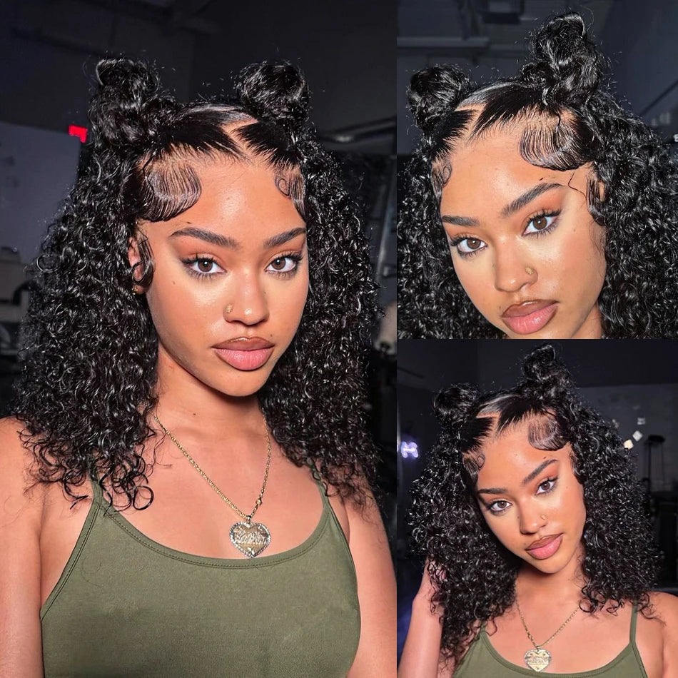 Jerry Curly Short Bob Wig 13x4 - Effortlessly Chic