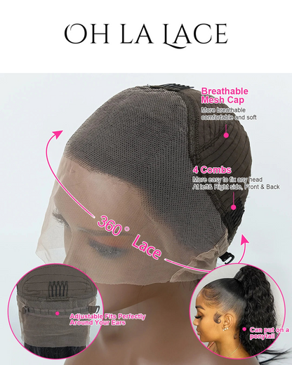 40-Inch Kinky Yaki Straight Lace Front Wig - Ultimate Elegance