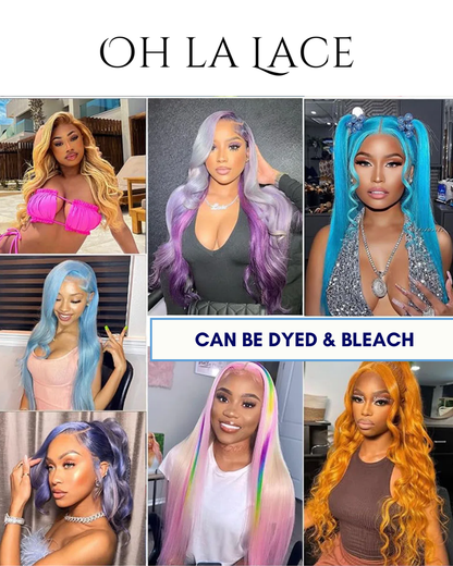 613 Blonde Invisi Strap Glueless Full Lace Wig - Real Human Hair