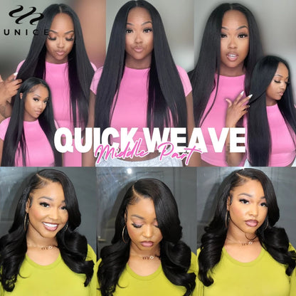 Yaki Straight Human Hair Bundles
