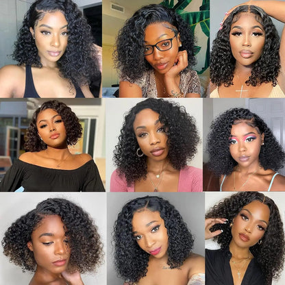 Brazilian Deep Wave Short Bob Wig 16 Inch