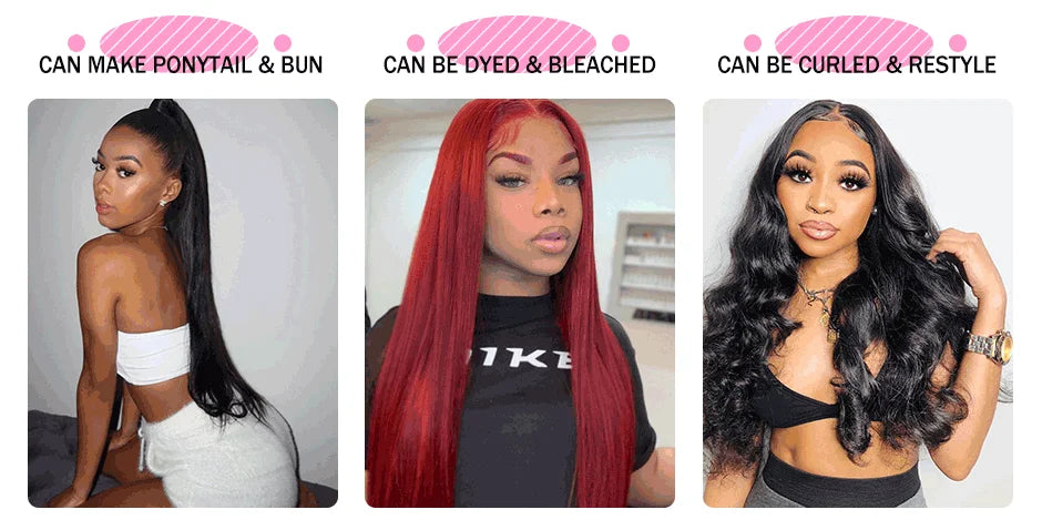 Sleek Human Hair Bundles - Straight Hair Extensions