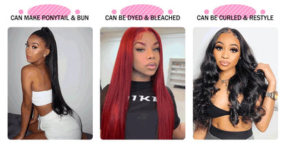 Sleek Human Hair Bundles - Straight Hair Extensions