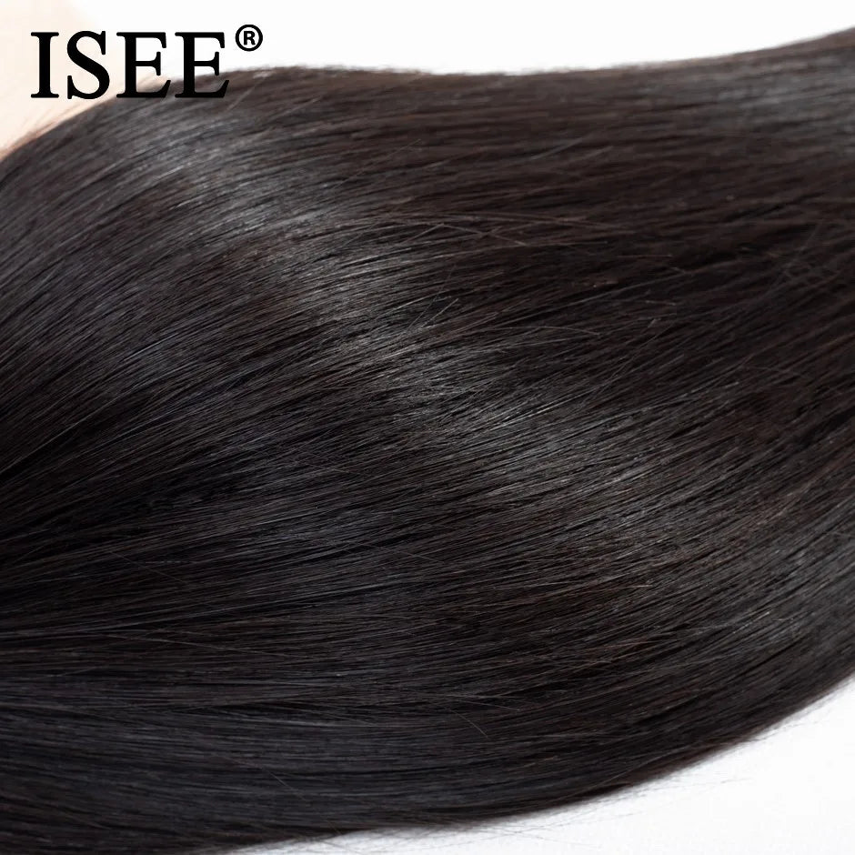 Sleek Human Hair Bundles - Straight Hair Extensions