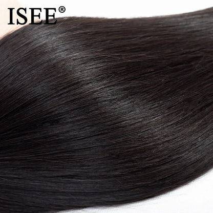Sleek Human Hair Bundles - Straight Hair Extensions