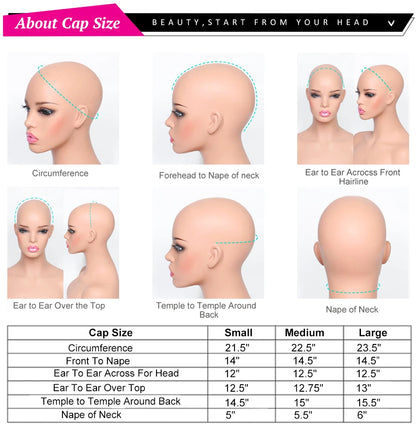 Brazilian Human Hair Wig with Brown Roots