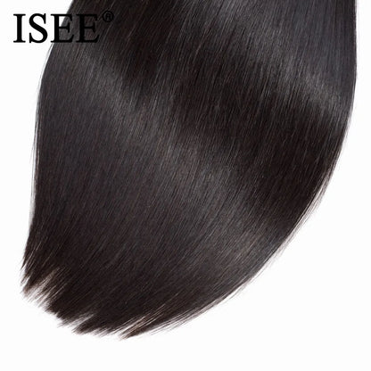 Sleek Human Hair Bundles - Straight Hair Extensions