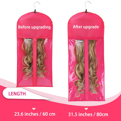 Hair Extensions Storage Bag Wig Hanger