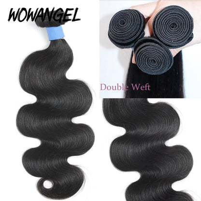 100% Virgin Remy Brazilian Hair Bundles – Body Wave