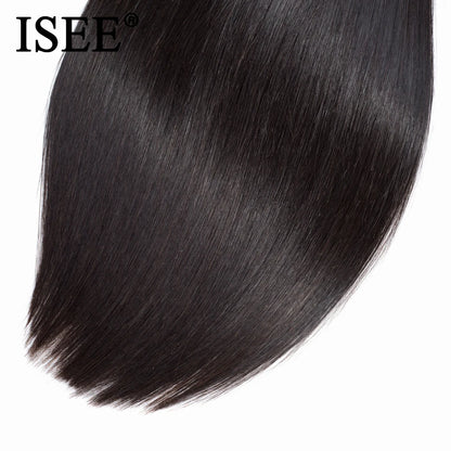 Sleek Human Hair Bundles - Straight Hair Extensions