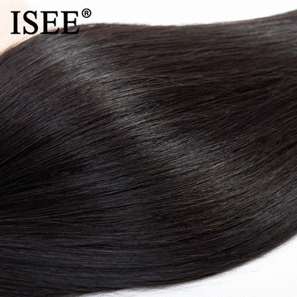 Sleek Human Hair Bundles - Straight Hair Extensions