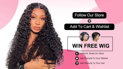 Deep Water Wave Lace Frontal Wig