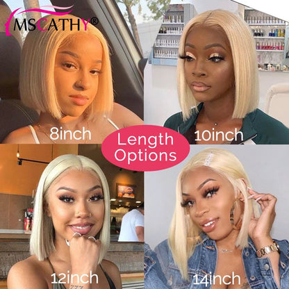 Brazilian Human Hair Wig with Brown Roots