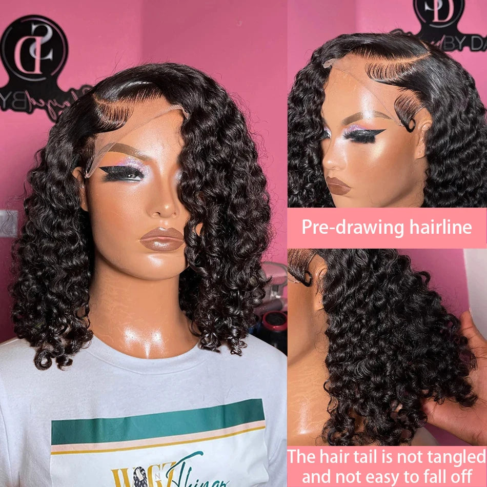 Brazilian Loose Deep Wave Lace Frontal Human Hair