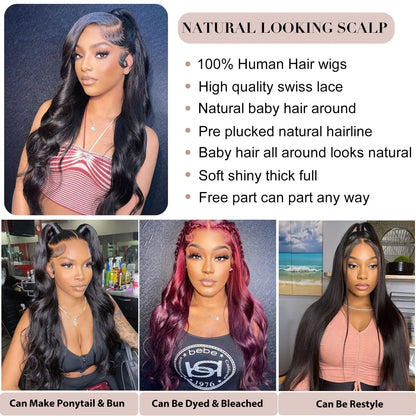 Body Wave Human Hair Wigs