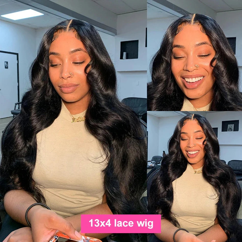 Loose Wave Lace Front Wig Brazilian Hair Wigs
