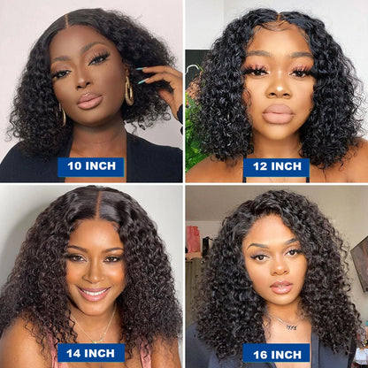 Jerry Curly Short Bob Wig 13x4 - Effortlessly Chic